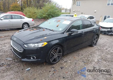 2013 Ford Fusion Titanium из США, поврежденный, VIN 3FA6P0D95DR252255